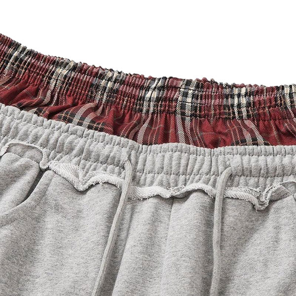 CHECK LINE JERSEY PANTS