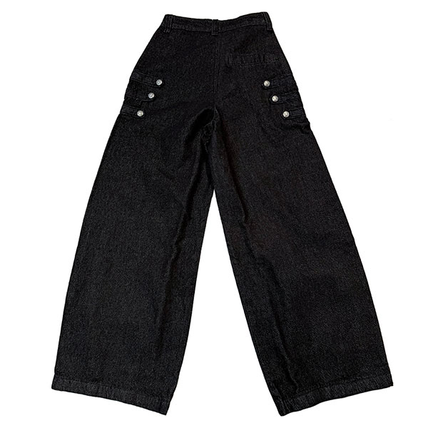 3BOTTON BAGGY DENIM