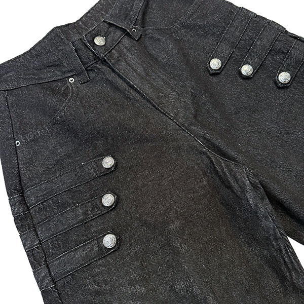 3BOTTON BAGGY DENIM
