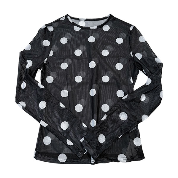 SHEER DOT CUTSEW