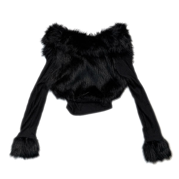 RIB FUR JACKET