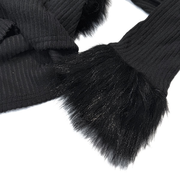 RIB FUR JACKET