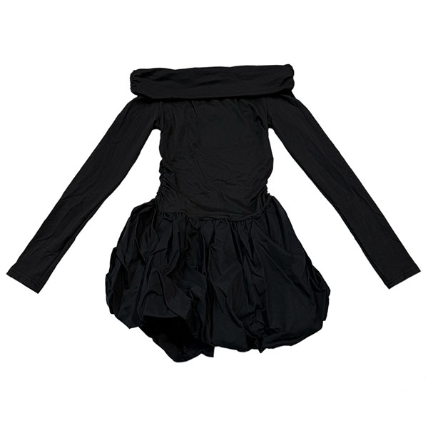 OFF SHOULDER BALLOON ONEPIECE