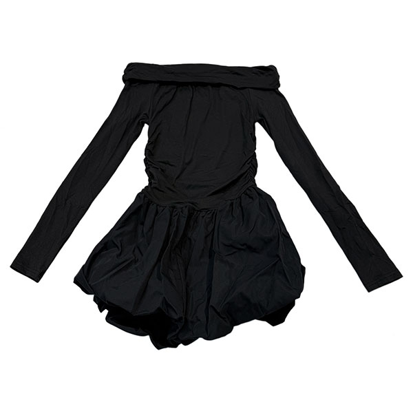 OFF SHOULDER BALLOON ONEPIECE