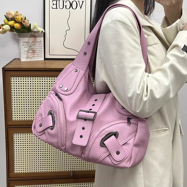 STUDS BELT SHOULDER BAG
