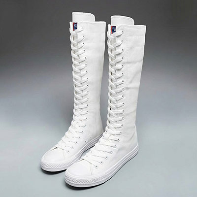 LONG CANVAS SNEAKER
