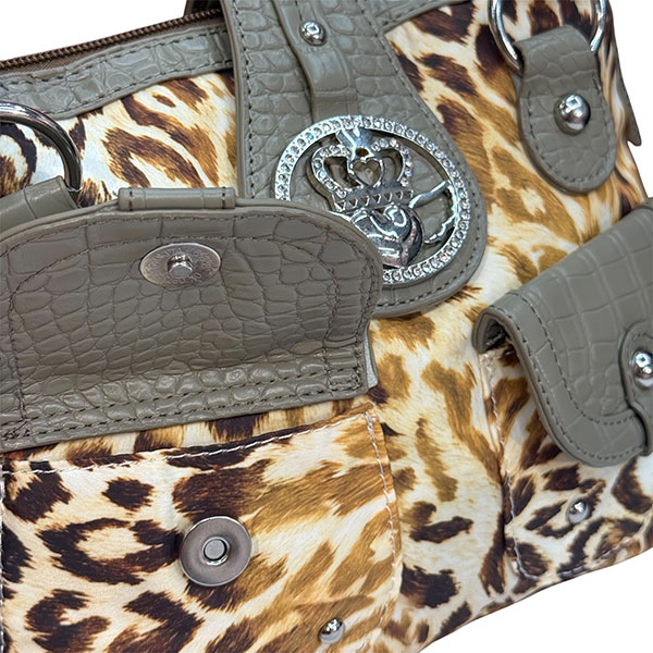 Y2K LEOPARD BAG