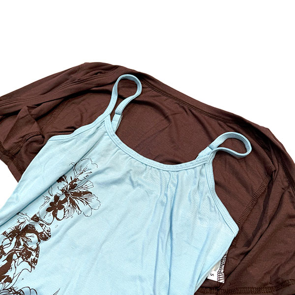 FLOWER CAMI SET