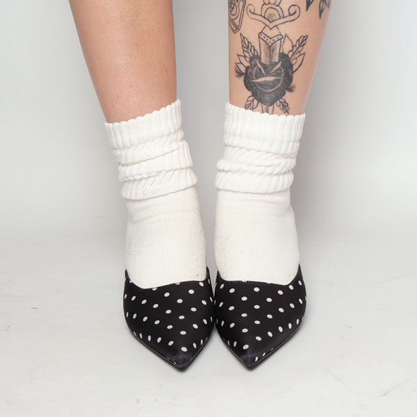 DOT POINTED MULES