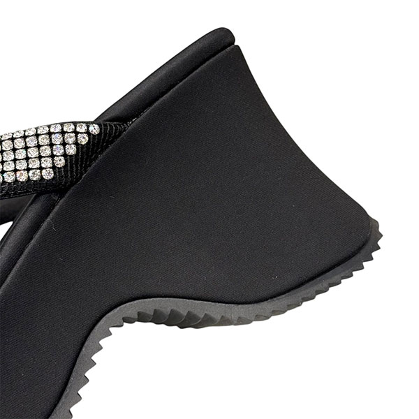 RHINESTONE PLATFORM SANDAL