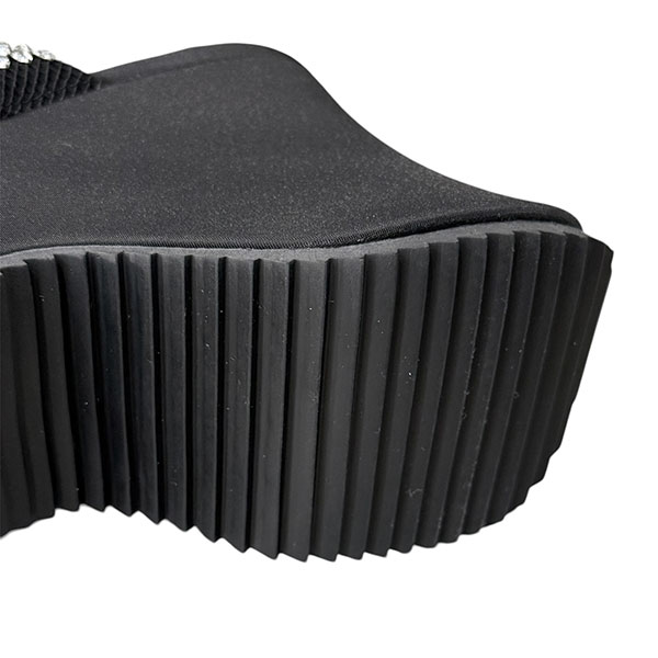 RHINESTONE PLATFORM SANDAL