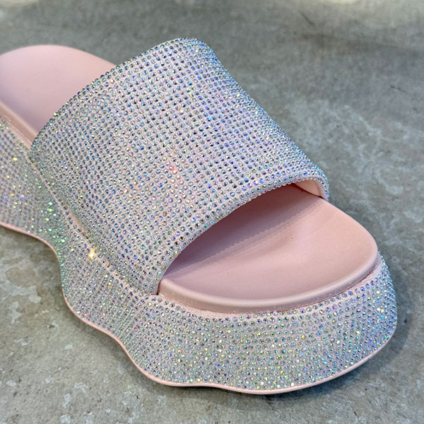 RHINESTONE SANDALS