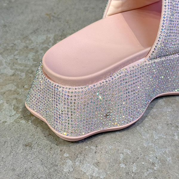 RHINESTONE SANDALS