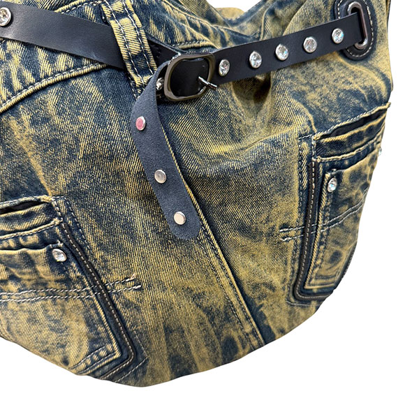 DENIM SHOULDER BAG