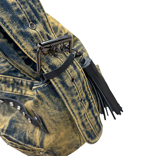 DENIM SHOULDER BAG