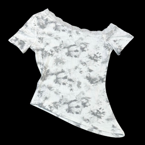 CROSS STUDS LACE CUTSEW