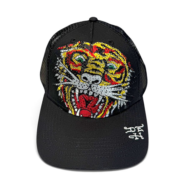 RHINESTONE TIGER HAT