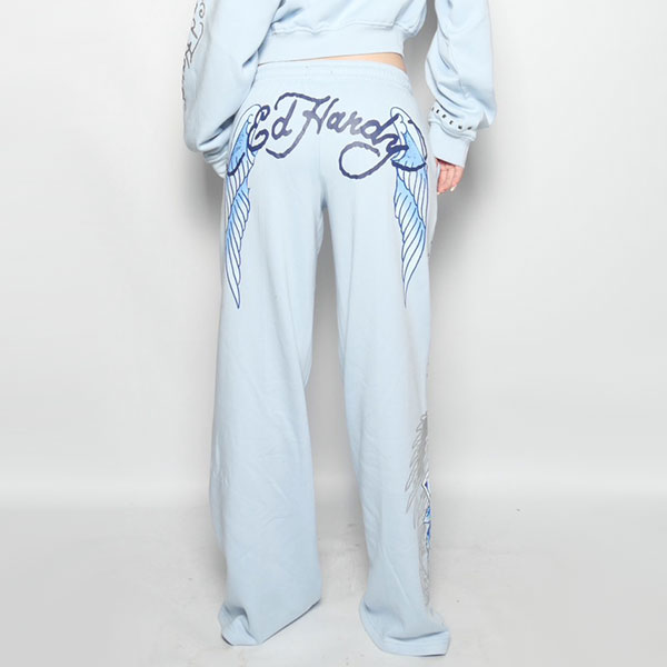 CROSS WING STUDDED FLEECE SWEATPANT