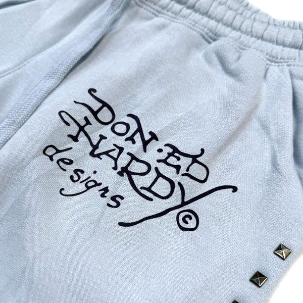 CROSS WING STUDDED FLEECE SWEATPANT