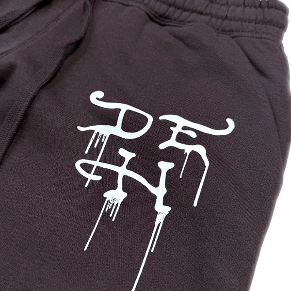 PINK LEOPARD RHINESTONE SWEATPANT