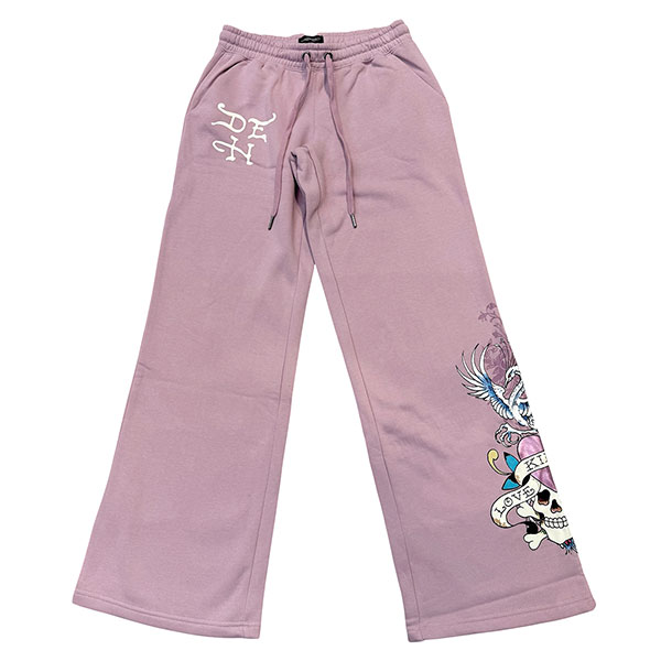 PINK LSK SKULL SWEATPANT