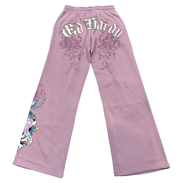 PINK LSK SKULL SWEATPANT
