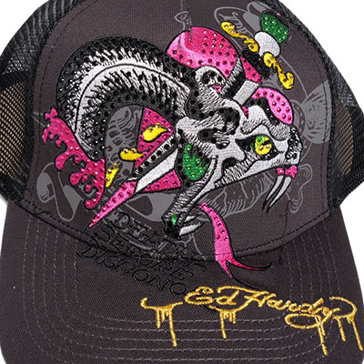 RHINESTONE DAGGER SNAKE HAT