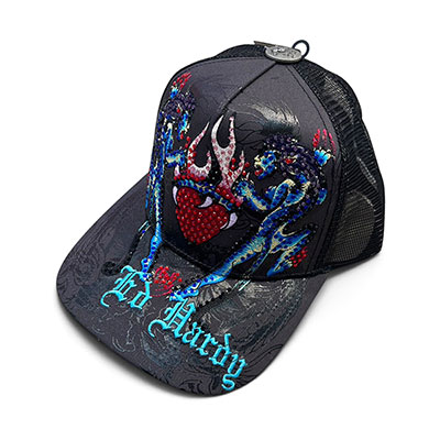 PANTERAS RHINESTONE TRUCKER HAT