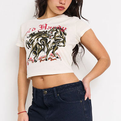 BATTLE HORSES BABY TEE