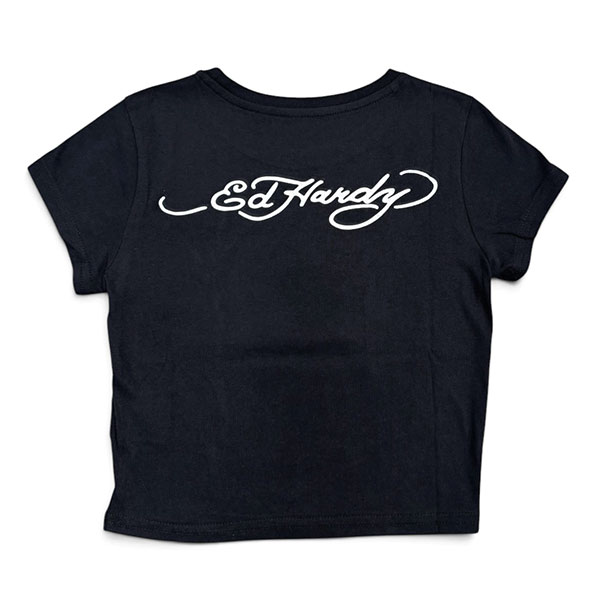 SACRED HEART WINGS RHINESTONE BABY TEE