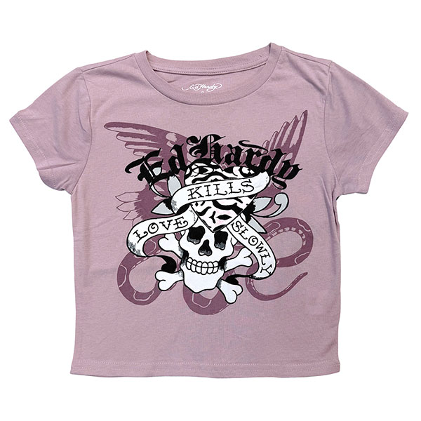 ZEBRA LKS SKULL BABY TEE