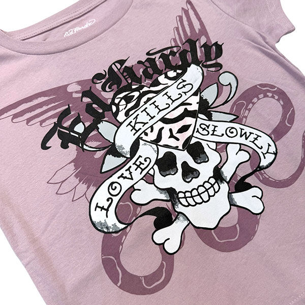 ZEBRA LKS SKULL BABY TEE