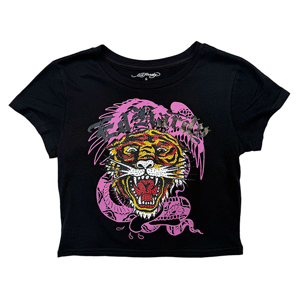 RETRO TIGER RHINESTONE