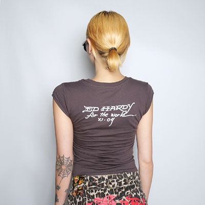 SKULL ROSES CAP TEE