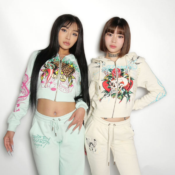 DEVIL WOMAN MINT ZIP FRONT