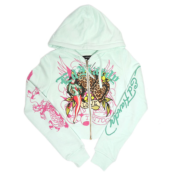 DEVIL WOMAN MINT ZIP FRONT
