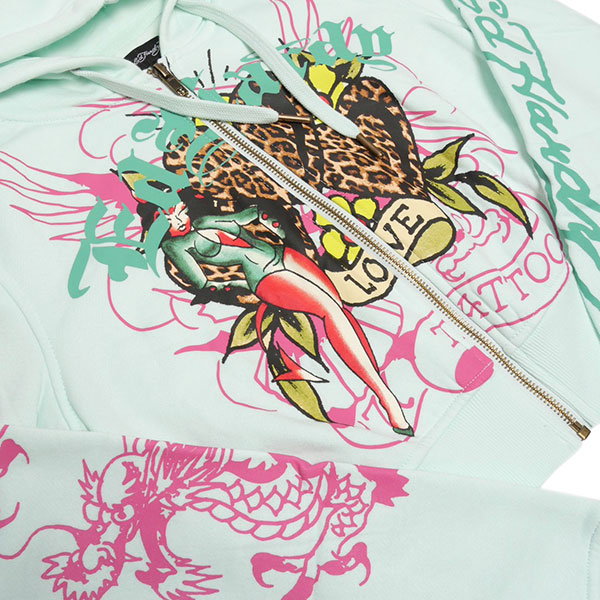 DEVIL WOMAN MINT ZIP FRONT