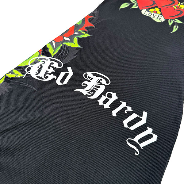 DRAGON ROSES RIB TANK DRESS