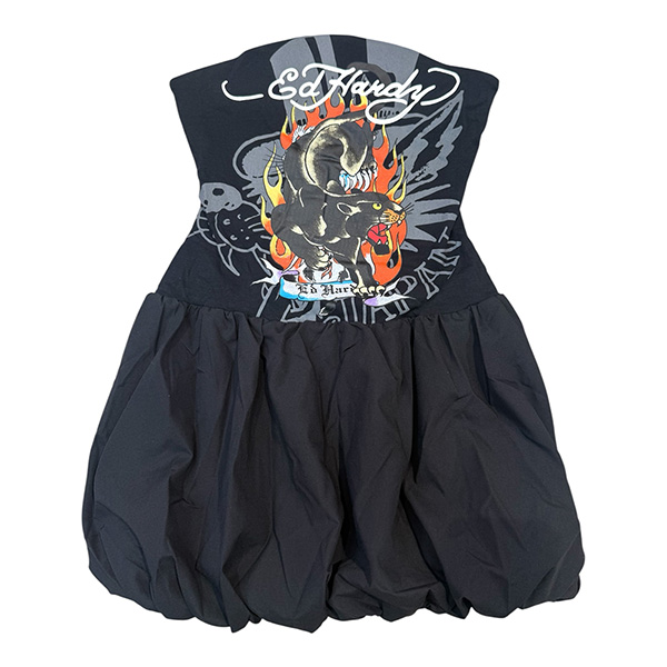 FLAME PANTHER BUBBLE DRESS