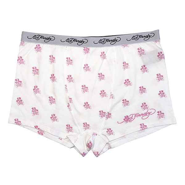 TOPHAT SKULL HIGH WAISTED BOXER BRIEF