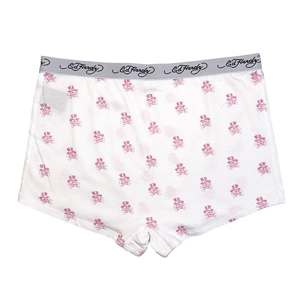 TOPHAT SKULL HIGH WAISTED BOXER BRIEF