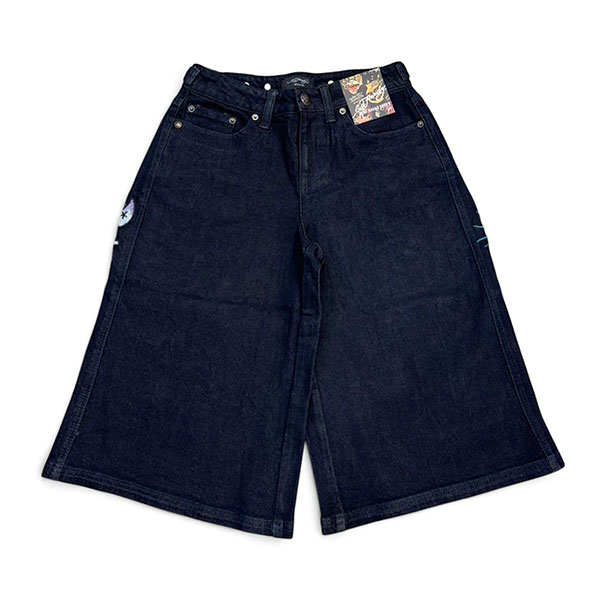 PANTHER LONG DENIM SHORT