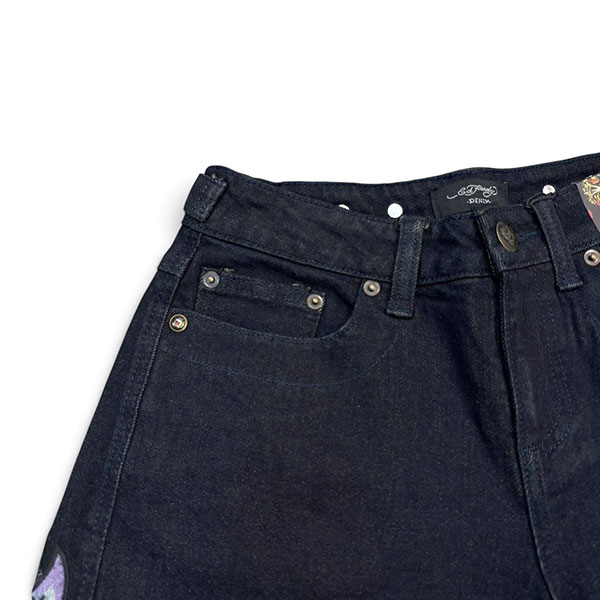 PANTHER LONG DENIM SHORT