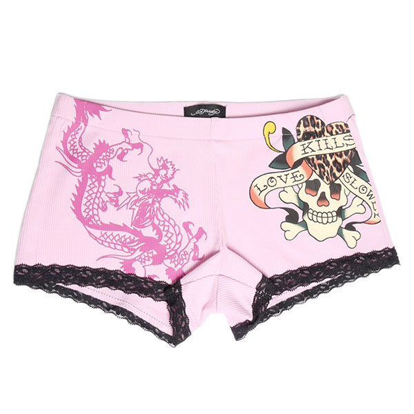 LKS LEOPARD CHEEKY SHORT