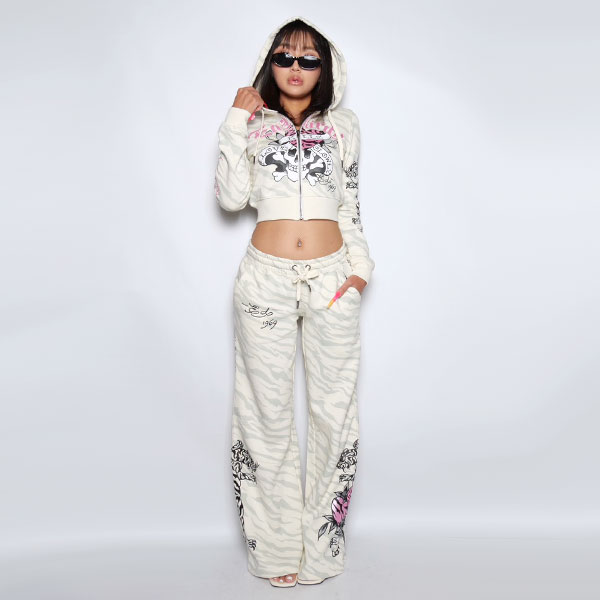 LSK ZEBRA SKULL SWEATPANT