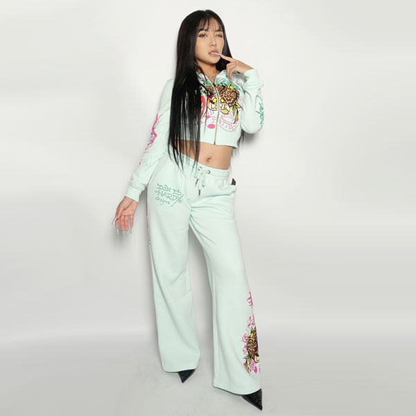 DEVIL WOMEN MINT SWEATPANTS