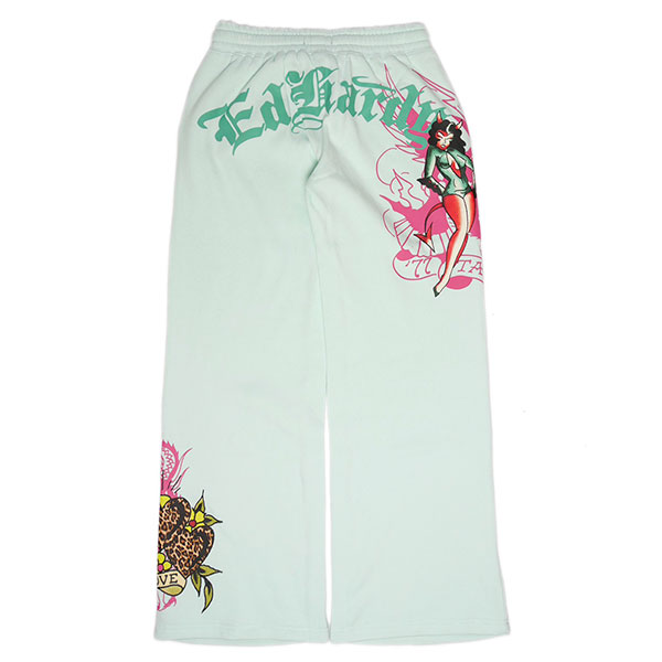 DEVIL WOMEN MINT SWEATPANTS