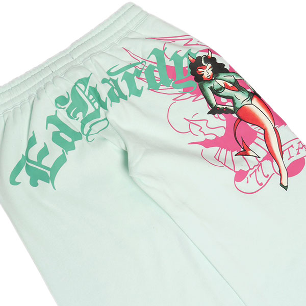 DEVIL WOMEN MINT SWEATPANTS
