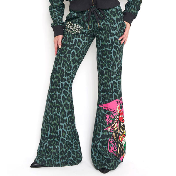 ANCHOR ROSE BOOTCUT SWEATPANTS