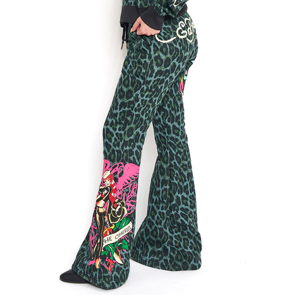 ANCHOR ROSE BOOTCUT SWEATPANTS